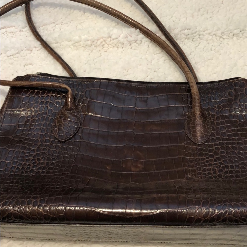 Shoulder bag. Ann Tylor brown leather